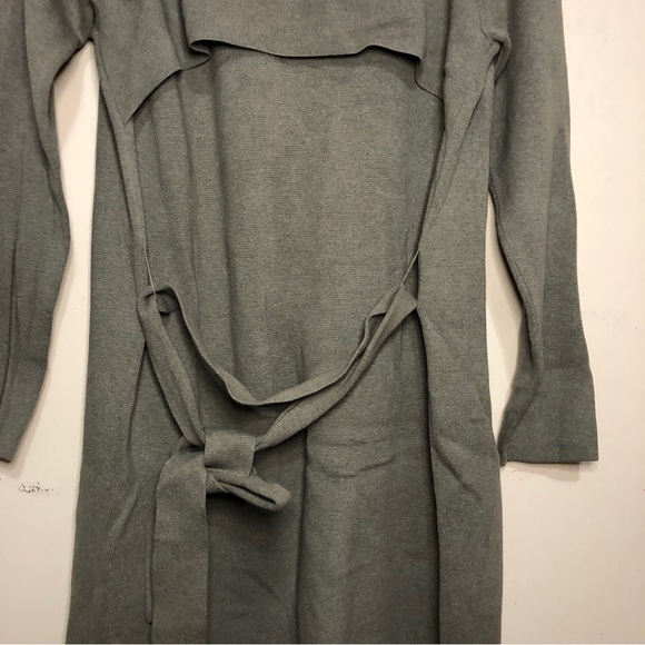 Repeat Long Cardigan, Grey - Size Large - Picture 4 of 4